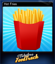 Series 1 - Card 2 of 6 - Hot Fries