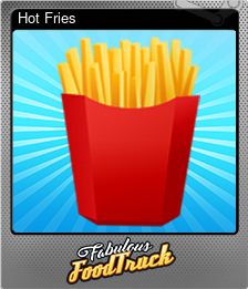 Series 1 - Card 2 of 6 - Hot Fries