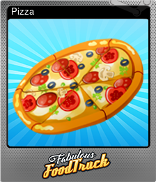 Series 1 - Card 1 of 6 - Pizza