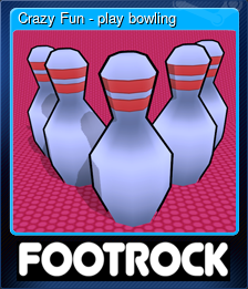 Series 1 - Card 5 of 5 - Crazy Fun - play bowling