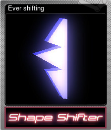 Series 1 - Card 1 of 5 - Ever shifting