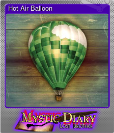 Series 1 - Card 3 of 5 - Hot Air Balloon