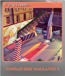 Series 1 - Card 3 of 5 - Flying Zeppelin