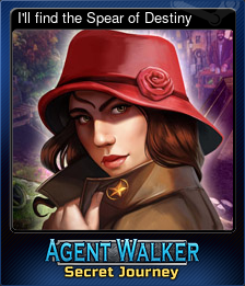 Series 1 - Card 1 of 5 - I'll find the Spear of Destiny