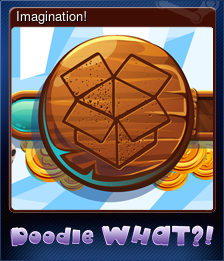 Series 1 - Card 3 of 6 - Imagination!