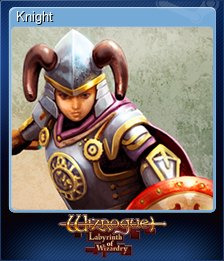 Series 1 - Card 4 of 5 - Knight