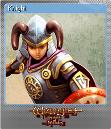 Series 1 - Card 4 of 5 - Knight