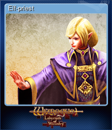 Series 1 - Card 2 of 5 - Elf-priest