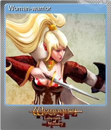 Series 1 - Card 1 of 5 - Woman-warrior