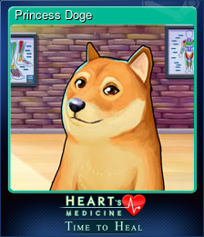 Series 1 - Card 7 of 9 - Princess Doge