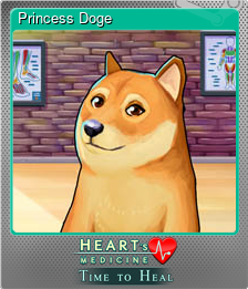 Series 1 - Card 7 of 9 - Princess Doge