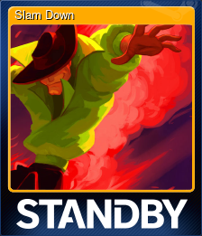 Series 1 - Card 4 of 9 - Slam Down