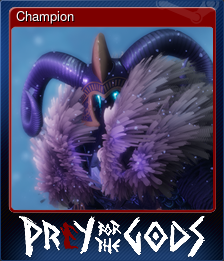 Series 1 - Card 9 of 15 - Champion