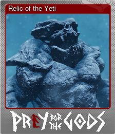 Series 1 - Card 5 of 15 - Relic of the Yeti