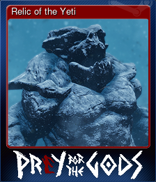 Series 1 - Card 5 of 15 - Relic of the Yeti