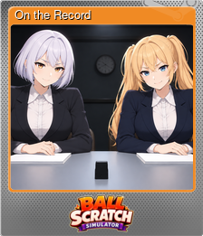 Series 1 - Card 13 of 15 - On the Record