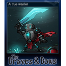 A true warrior