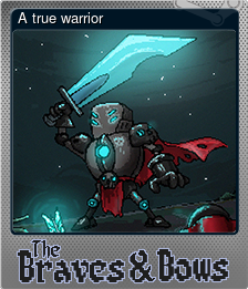 Series 1 - Card 2 of 5 - A true warrior