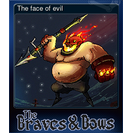 The face of evil