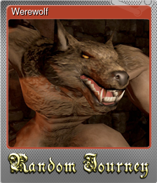 Series 1 - Card 3 of 5 - Werewolf