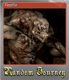 Series 1 - Card 5 of 5 - Reptile