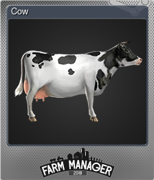 Series 1 - Card 1 of 5 - Cow