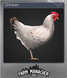 Series 1 - Card 3 of 5 - Chicken