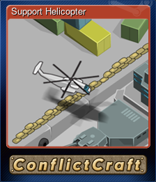 Series 1 - Card 4 of 7 - Support Helicopter