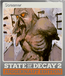 Series 1 - Card 5 of 8 - Screamer