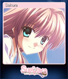 Series 1 - Card 6 of 6 - Sakura