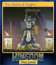 Series 1 - Card 4 of 8 - The Statue of Knights