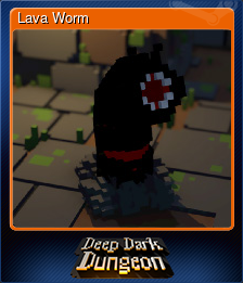 Series 1 - Card 3 of 9 - Lava Worm