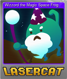 Series 1 - Card 5 of 5 - Wizzord the Magic Space Frog