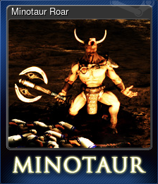 Series 1 - Card 2 of 5 - Minotaur Roar