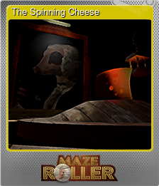 Series 1 - Card 2 of 5 - The Spinning Cheese