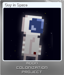 Series 1 - Card 5 of 5 - Guy in Space