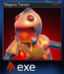 Series 1 - Card 4 of 10 - Magma Terram