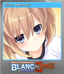 Series 1 - Card 5 of 6 - Blanc Swimsuit