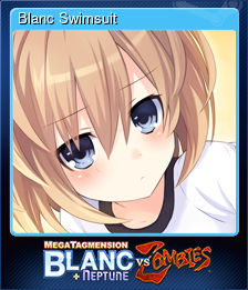 Series 1 - Card 5 of 6 - Blanc Swimsuit
