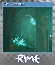 Series 1 - Card 6 of 8 - Kid Swimming