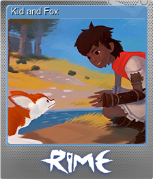 Series 1 - Card 1 of 8 - Kid and Fox
