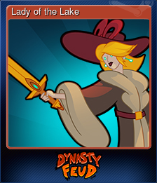 Series 1 - Card 3 of 8 - Lady of the Lake