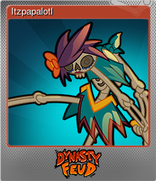 Series 1 - Card 5 of 8 - Itzpapalotl