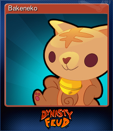 Series 1 - Card 4 of 8 - Bakeneko