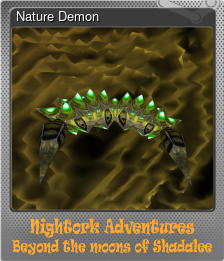 Series 1 - Card 5 of 6 - Nature Demon