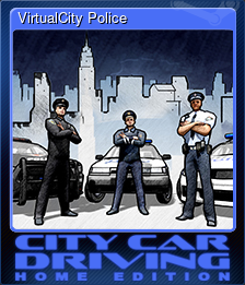 Series 1 - Card 2 of 8 - VirtualCity Police