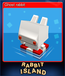 Series 1 - Card 4 of 5 - Ghost rabbit