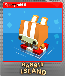 Series 1 - Card 1 of 5 - Sporty rabbit