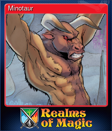 Series 1 - Card 1 of 5 - Minotaur