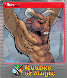 Series 1 - Card 1 of 5 - Minotaur